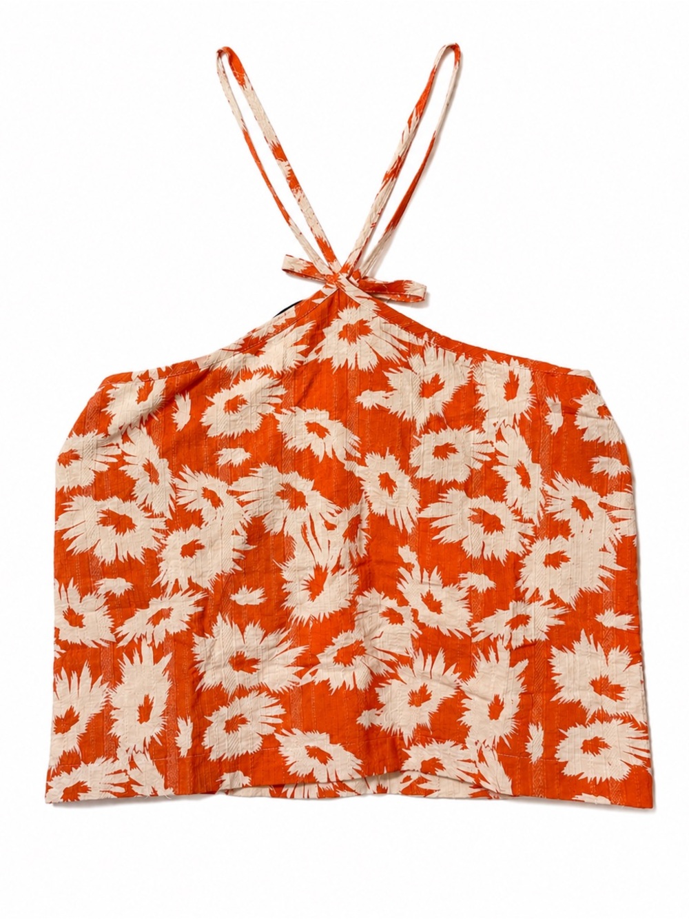 Olivaceous NWT 100% Cotton Halter Top- M